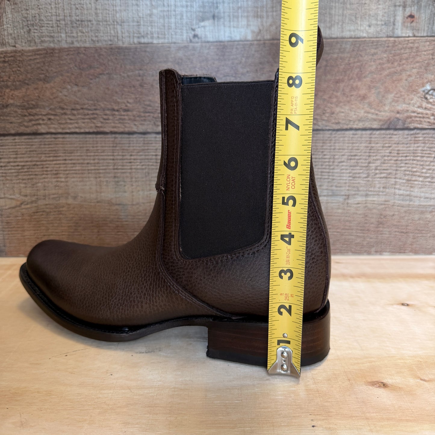 Cinturón vaquero occidental para hombre con cremallera lateral de piel auténtica y estampado de pitón, n.° 262, cierre Piton