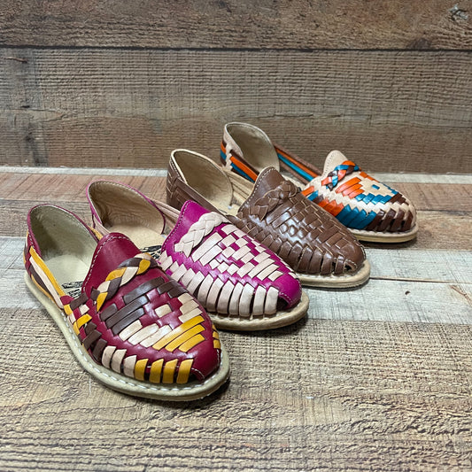 Women’s Mexican Genuine Leather Huarache Handmade Est.501 Huarache Trenza
