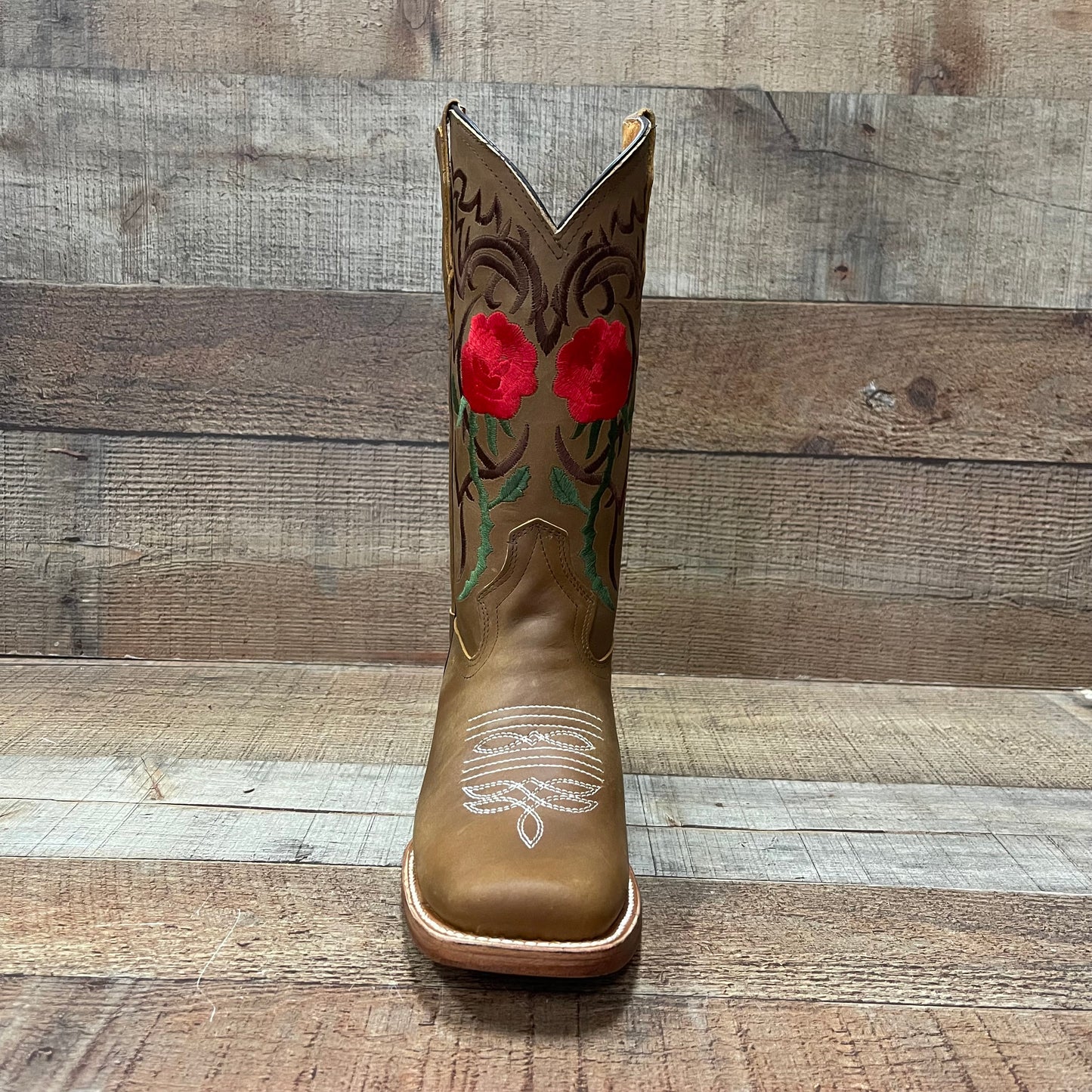 Women's Rodeo Napa Leather Sole Cowgirl Boots Est.703 Dama Krazy/Napa