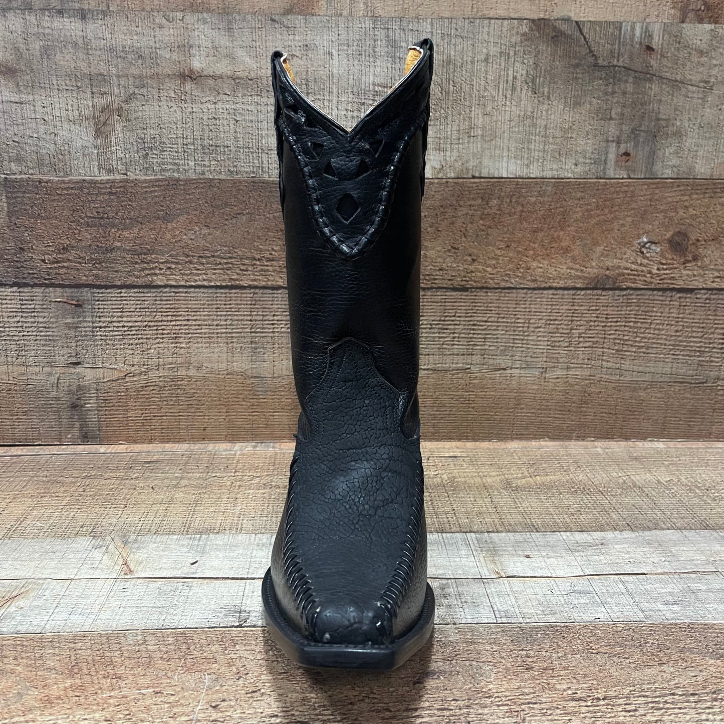 Men's Rodeo Cowboy Boots Bull Neck Leather Bota Cuello de Toro Est.045