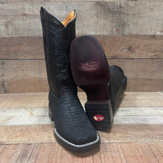 Women's Western Cowgirl Genuine Leather with Python Print Est.725 Piton Dama