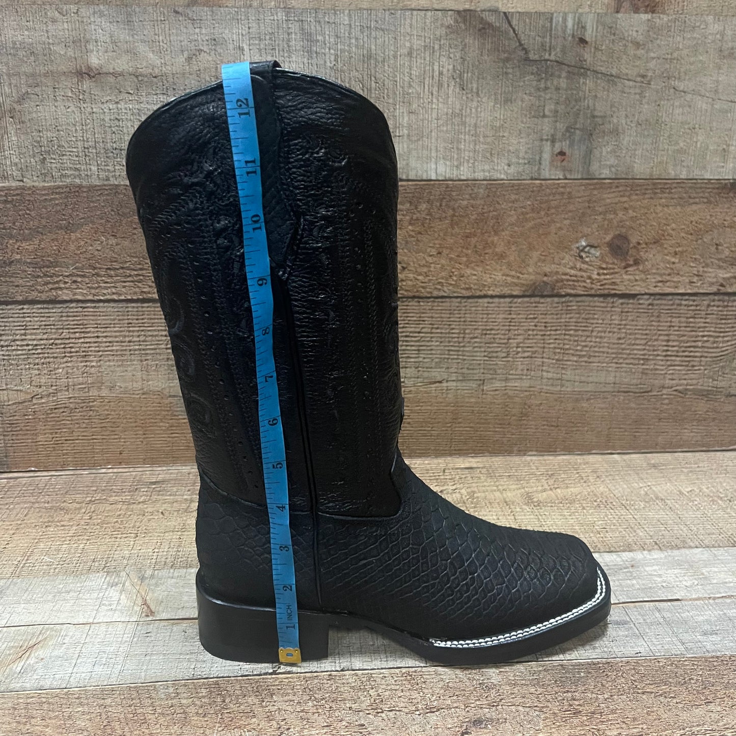 Women's Western Cowgirl Genuine Leather with Python Print Est.725 Piton Dama