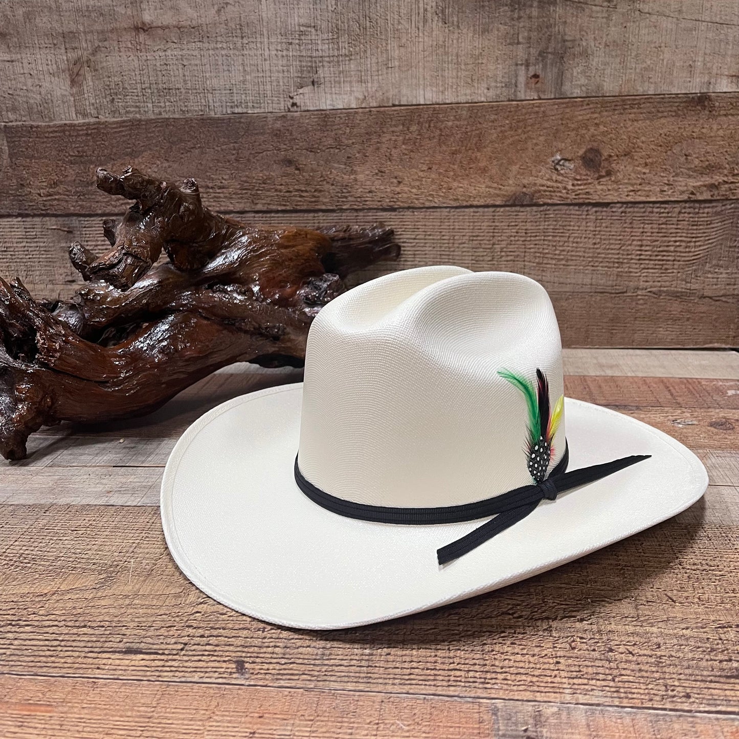 Men's Western Cowboy Rodeo Hat Carin Style Sombrero Carin Pluma