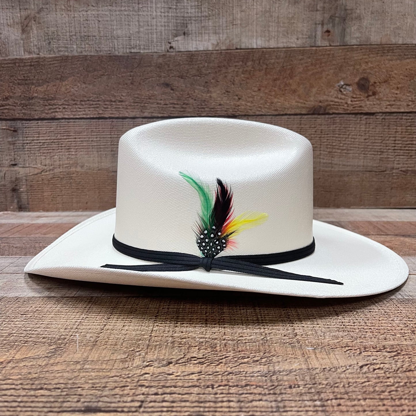 Men's Western Cowboy Rodeo Hat Carin Style Sombrero Carin Pluma