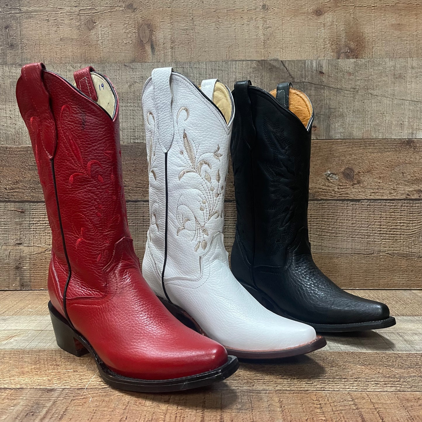 Women's Western Cowgirl Boots Pointed Toe Est.504 Dama