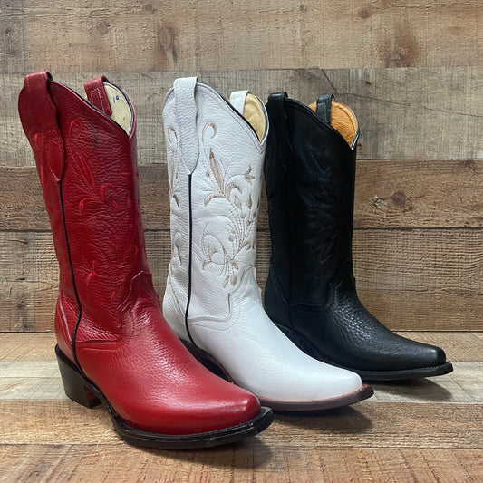 Women's Western Cowgirl Boots Pointed Toe Est.504 Dama