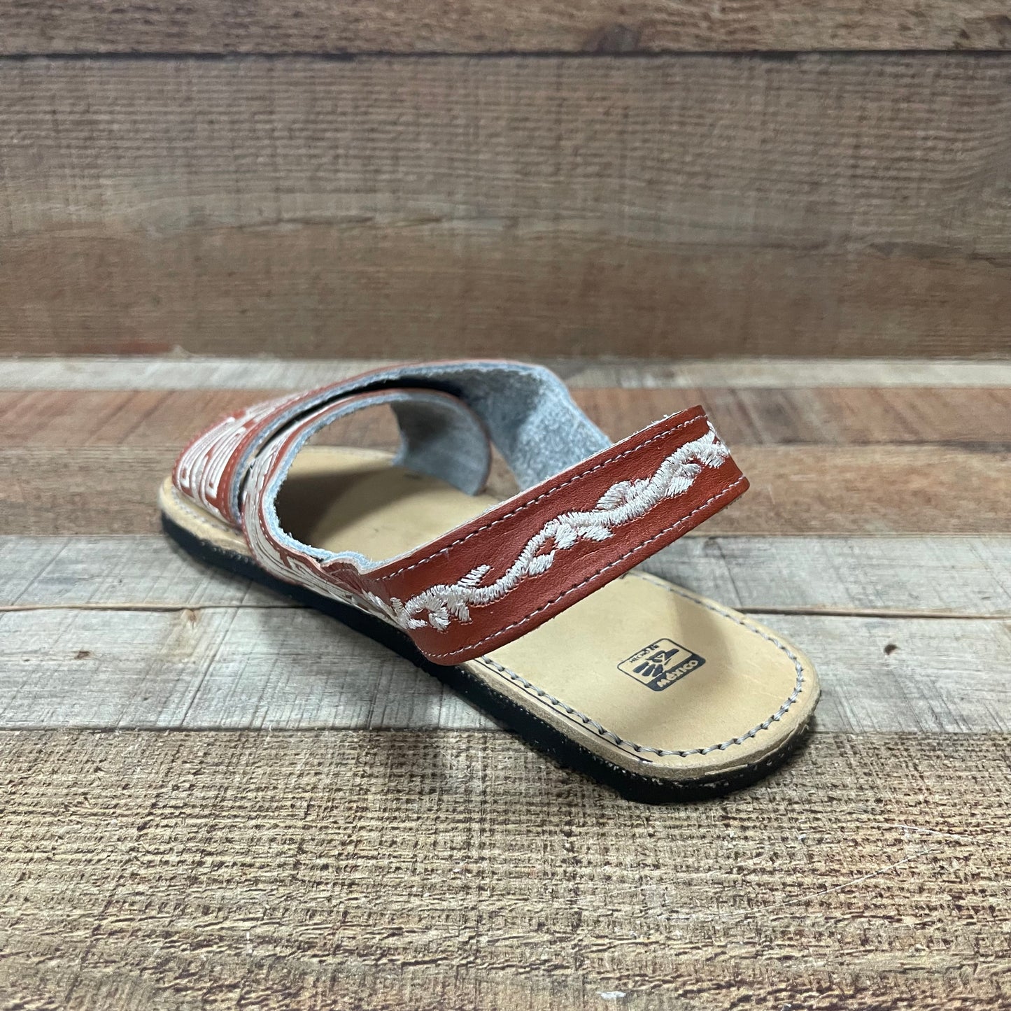 Men’s Mexican Pitiado Sandal Est.003 Huarache Cruzado Bordado