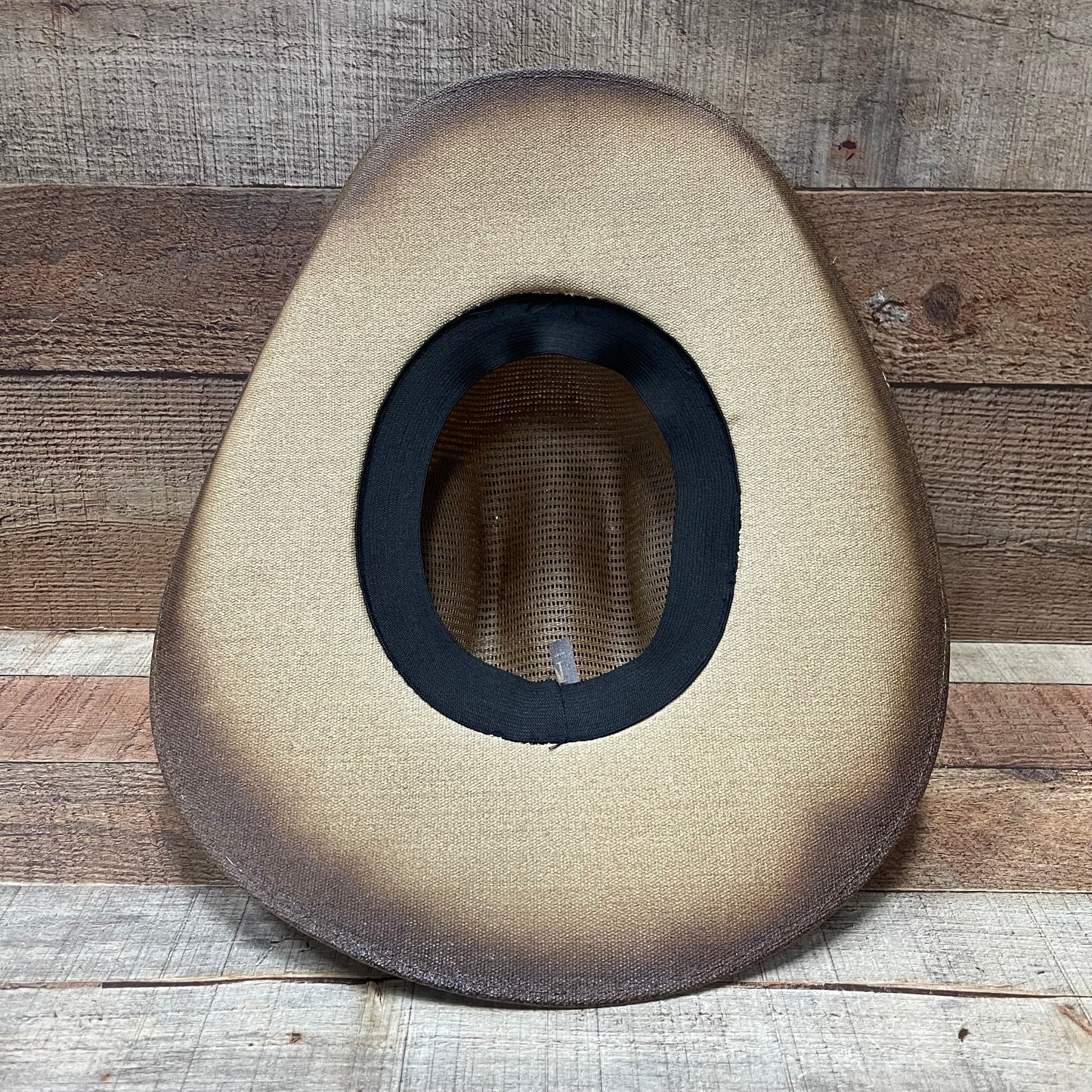 Unisex Wide Brim Brown Straw Hat Handmade Sombrero Ahumado Cafe Chihuahua