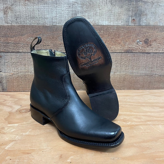 Cinturón vaquero occidental para hombre con cremallera lateral de piel auténtica y estampado de pitón, n.° 262, cierre Piton