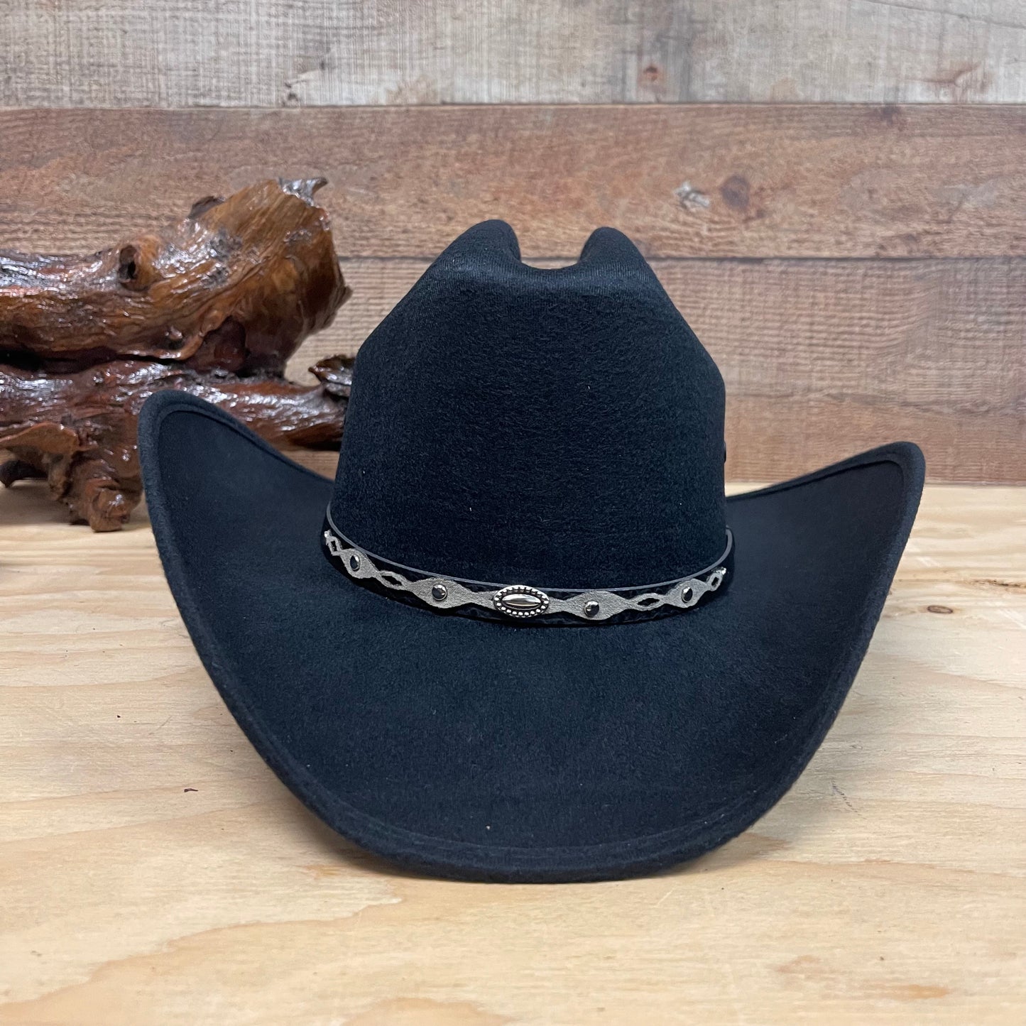 Unisex Faux Felt Western Taco Style Hat Texana Económica Sinaloa