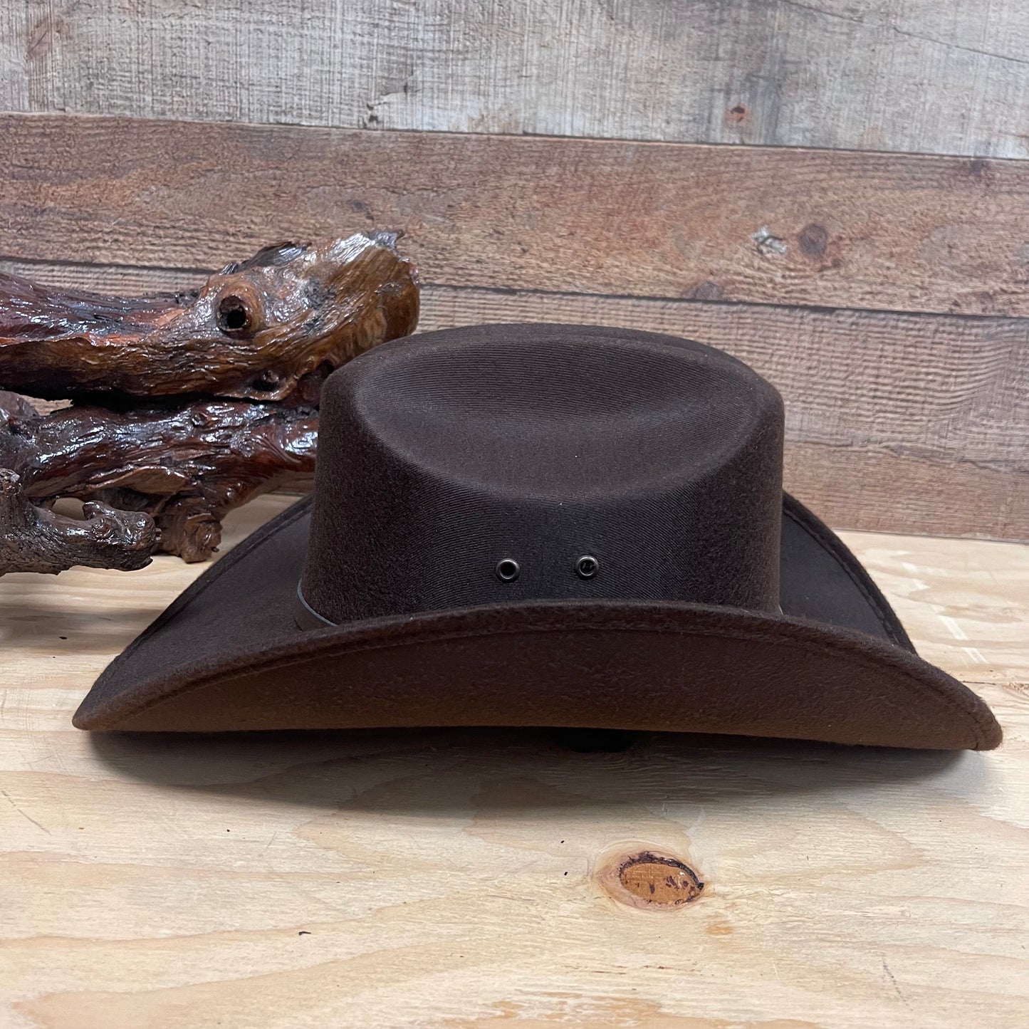 Unisex Faux Felt Western Taco Style Hat Texana Económica Sinaloa
