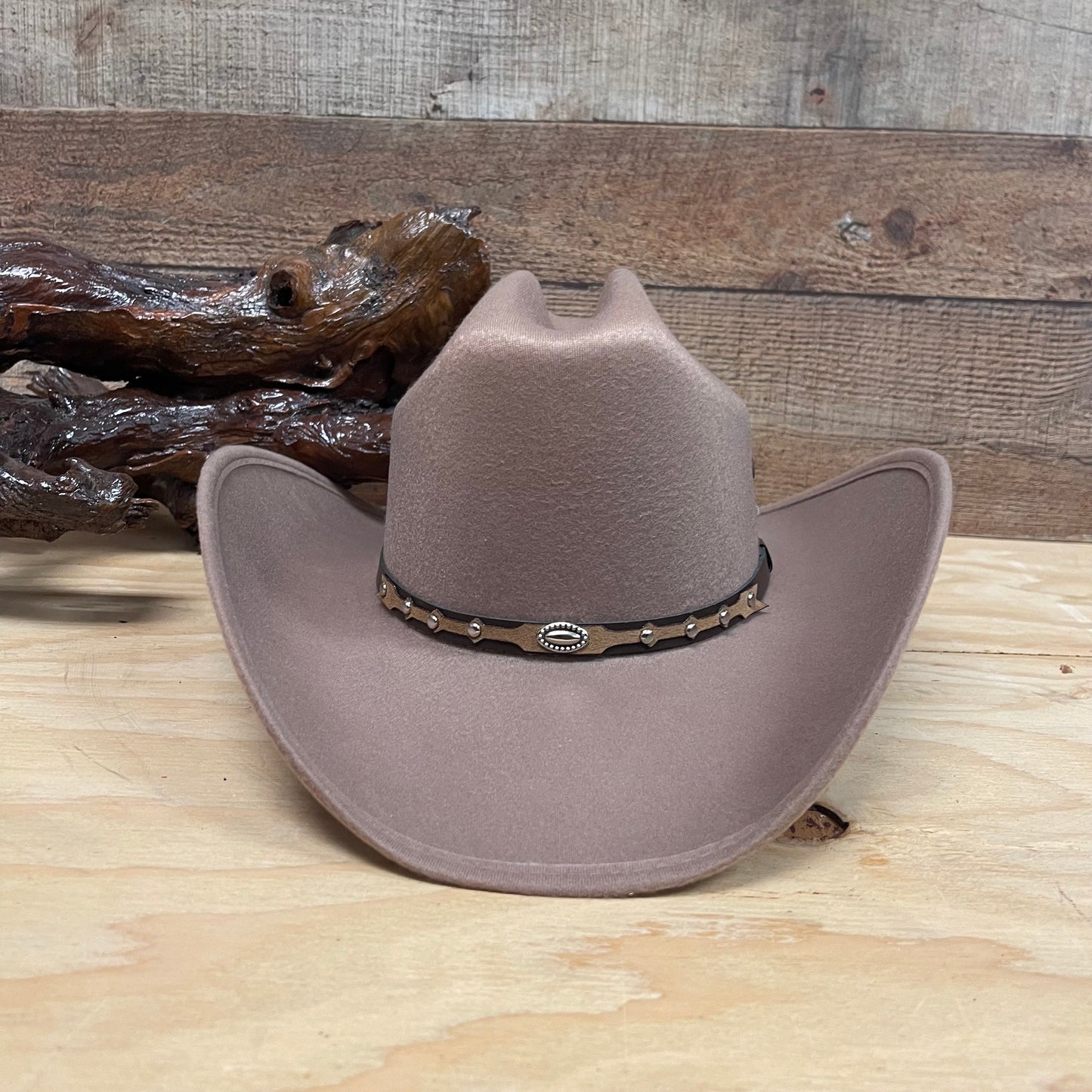 Unisex Faux Felt Western Taco Style Hat Texana Económica Sinaloa
