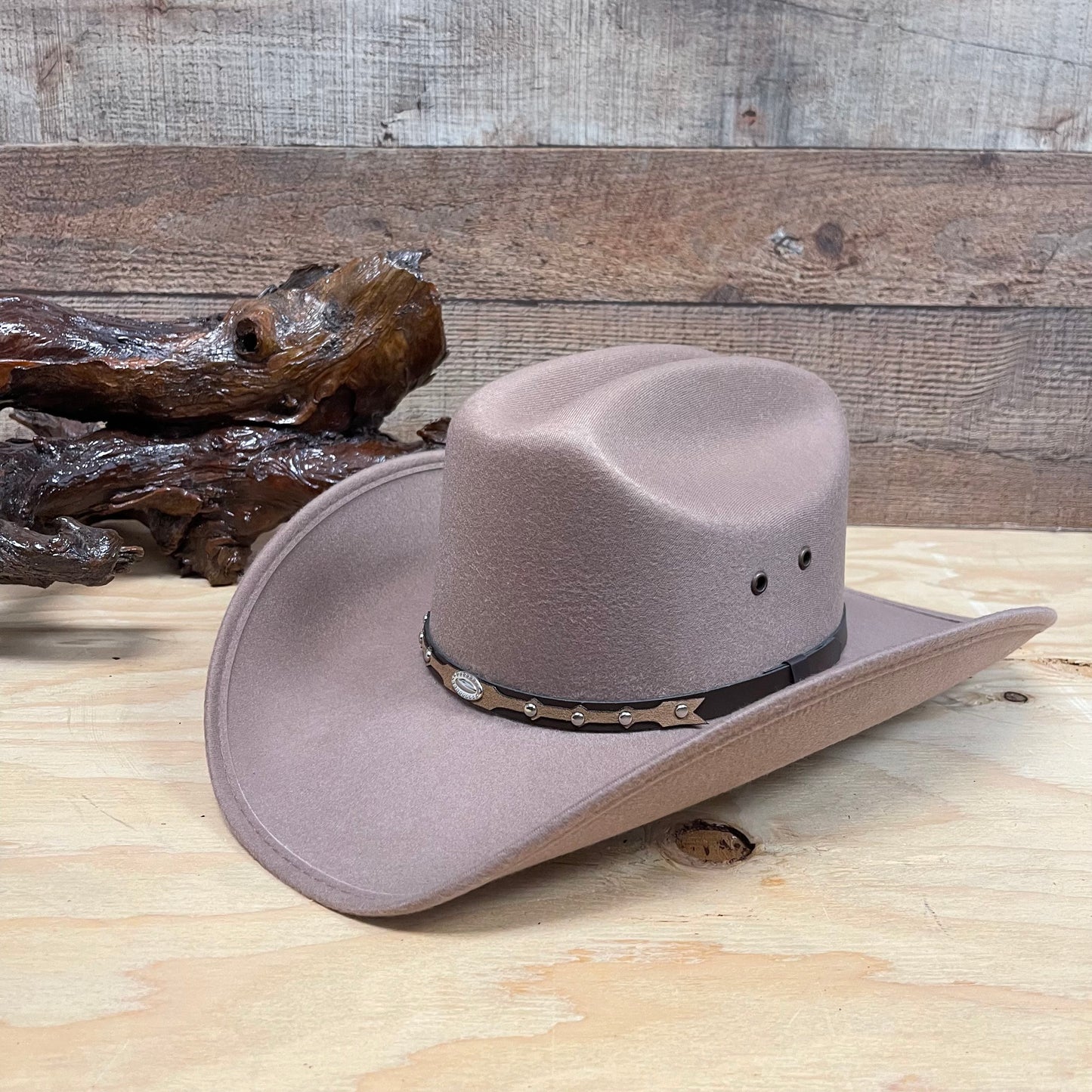 Unisex Faux Felt Western Taco Style Hat Texana Económica Sinaloa