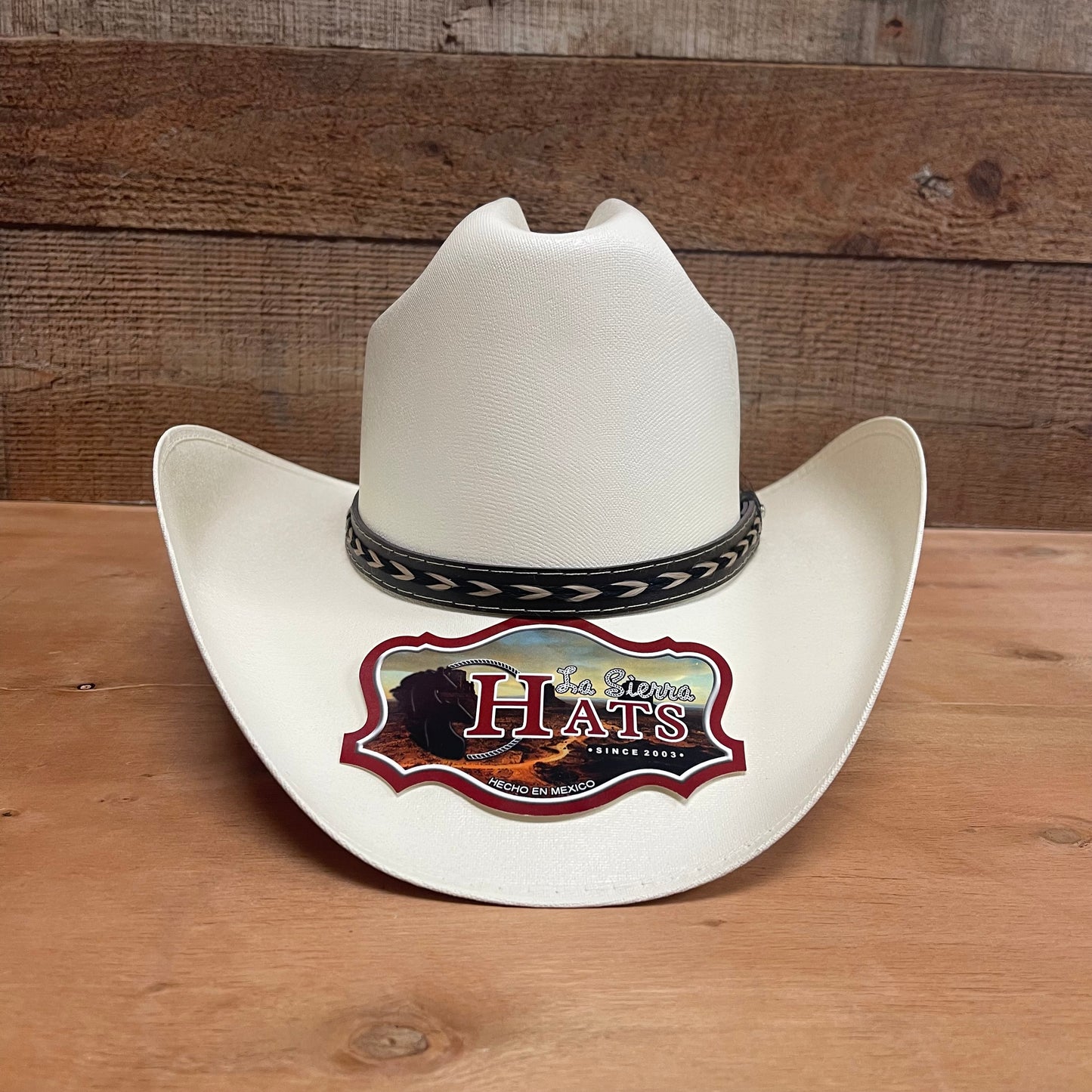Men's Western Cowboy Rodeo Taco-Shape Hat Sombrero Lona Fina Horma Country