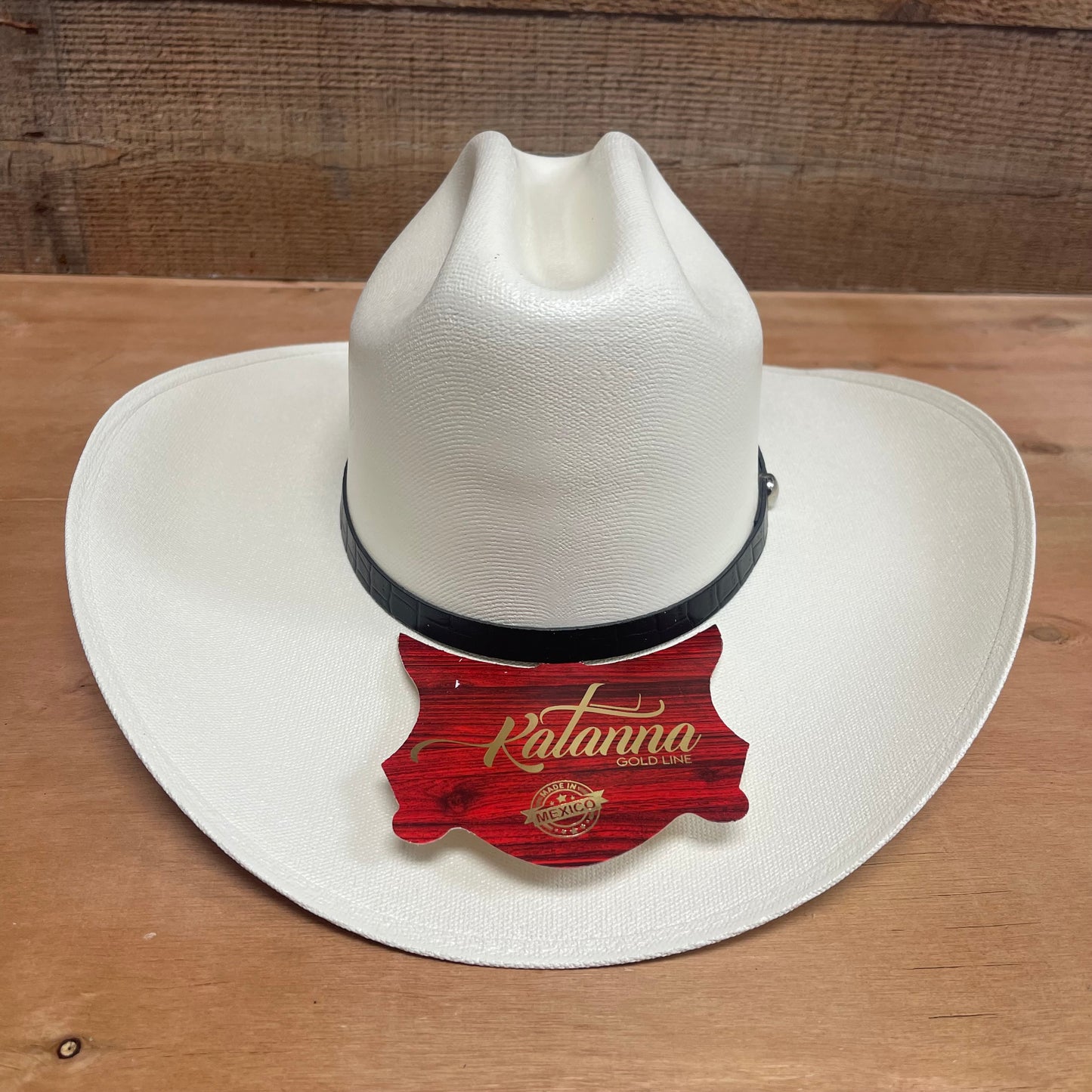 Men's Western Cowboy Rodeo Flat-Shape Wide Brim Hat Sombrero Horma Plana Katanna Ala Ancha