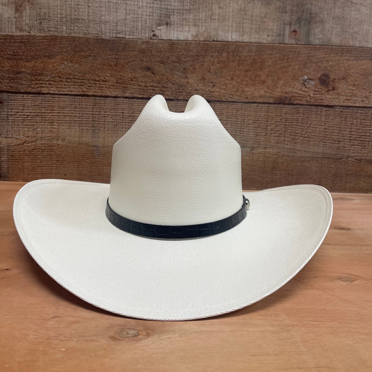 Men's Western Cowboy Rodeo Flat-Shape Wide Brim Hat Sombrero Horma Plana Katanna Ala Ancha