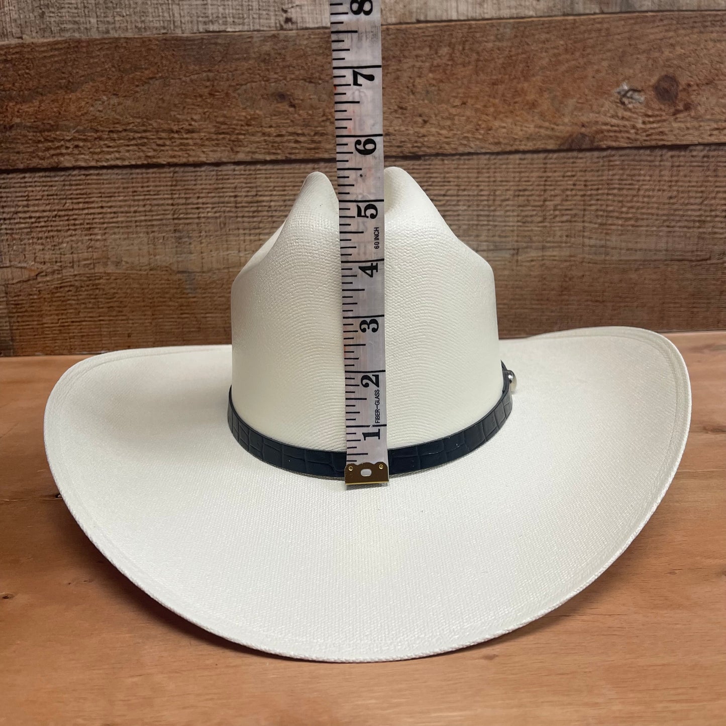 Men's Western Cowboy Rodeo Flat-Shape Wide Brim Hat Sombrero Horma Plana Katanna Ala Ancha