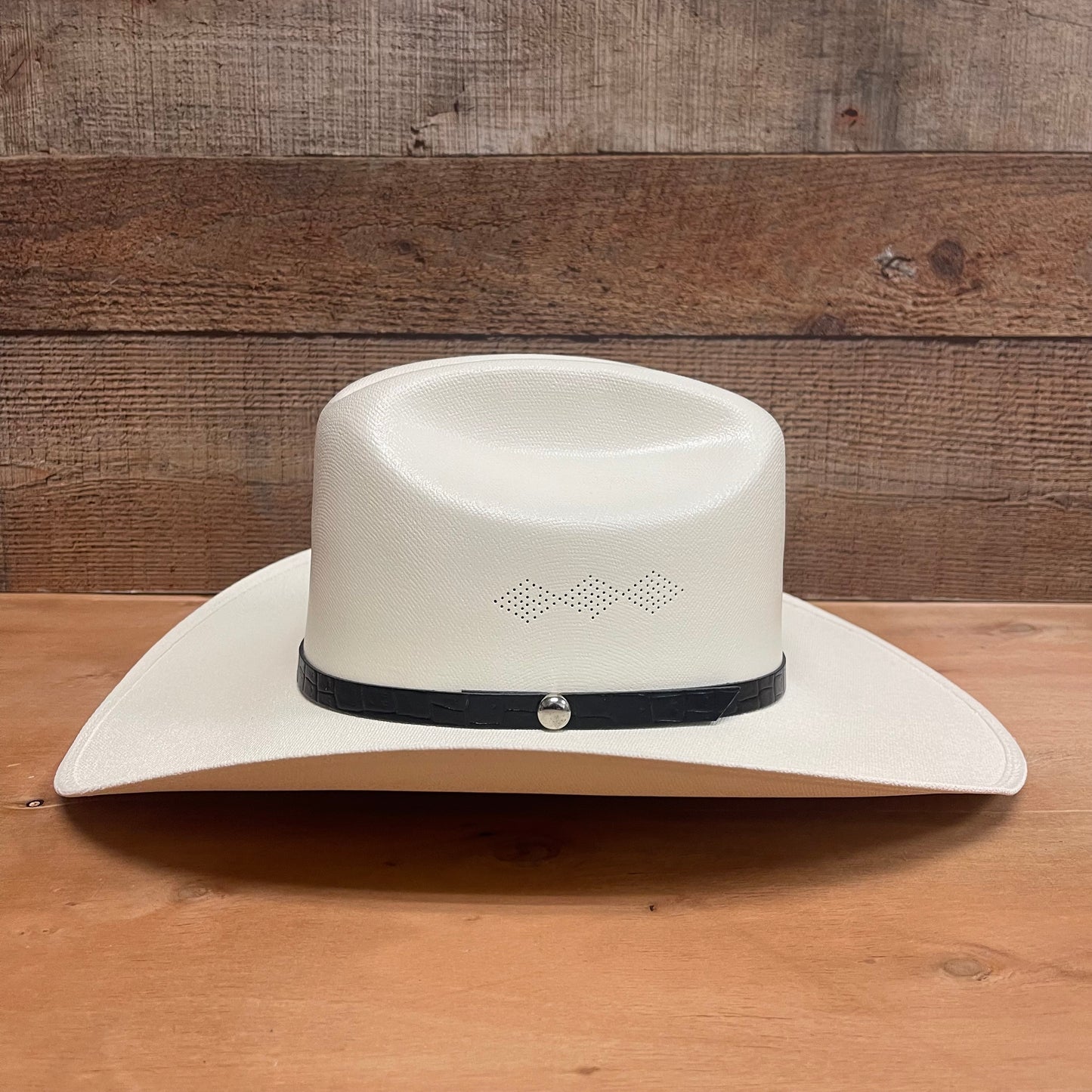 Men's Western Cowboy Rodeo Flat-Shape Wide Brim Hat Sombrero Horma Plana Katanna Ala Ancha