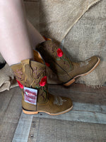 Women's Rodeo Napa Leather Sole Cowgirl Boots Est.703 Dama Krazy/Napa