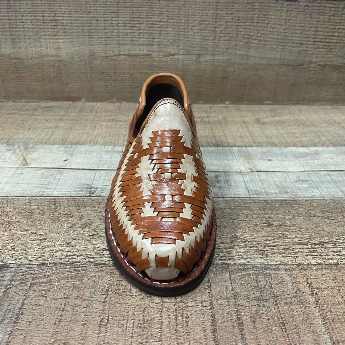 Men\'s Closed Toe Sandal MOCCASIN HUARACHES TAN Men main image 3
