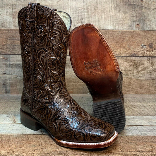 Botas vaqueras estilo rodeo para mujer Est.Leah Cincelada Dama