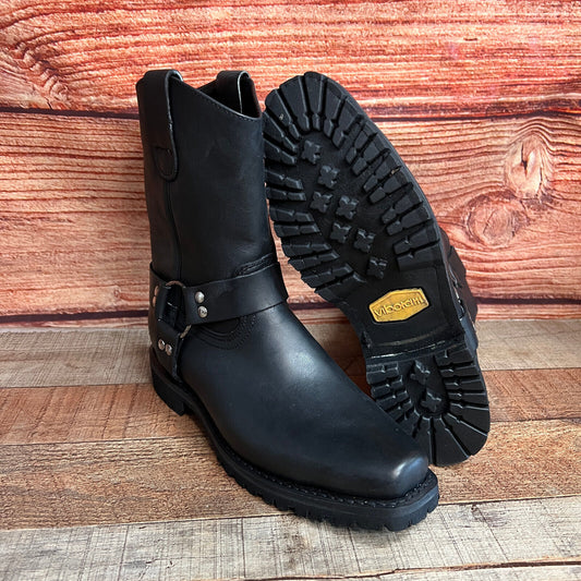 Bota de Trabajo con Cremallera de Piel para Hombre Ruper Bota de Trabajo Cierre Est.20100
