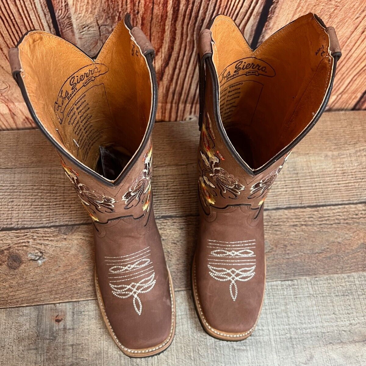 Women's Cowgirl Rodeo Boots Wide Calf Tubo Ancho Dama