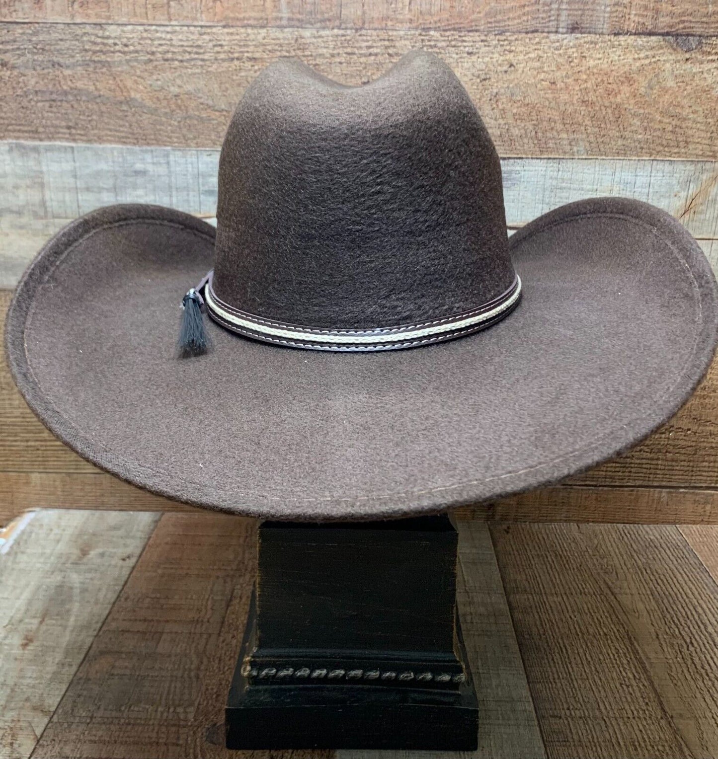 Western Rodeo Cowboy Cowgirl Hat Tejana Wide Brim Texana Económica Horma Chihuahua