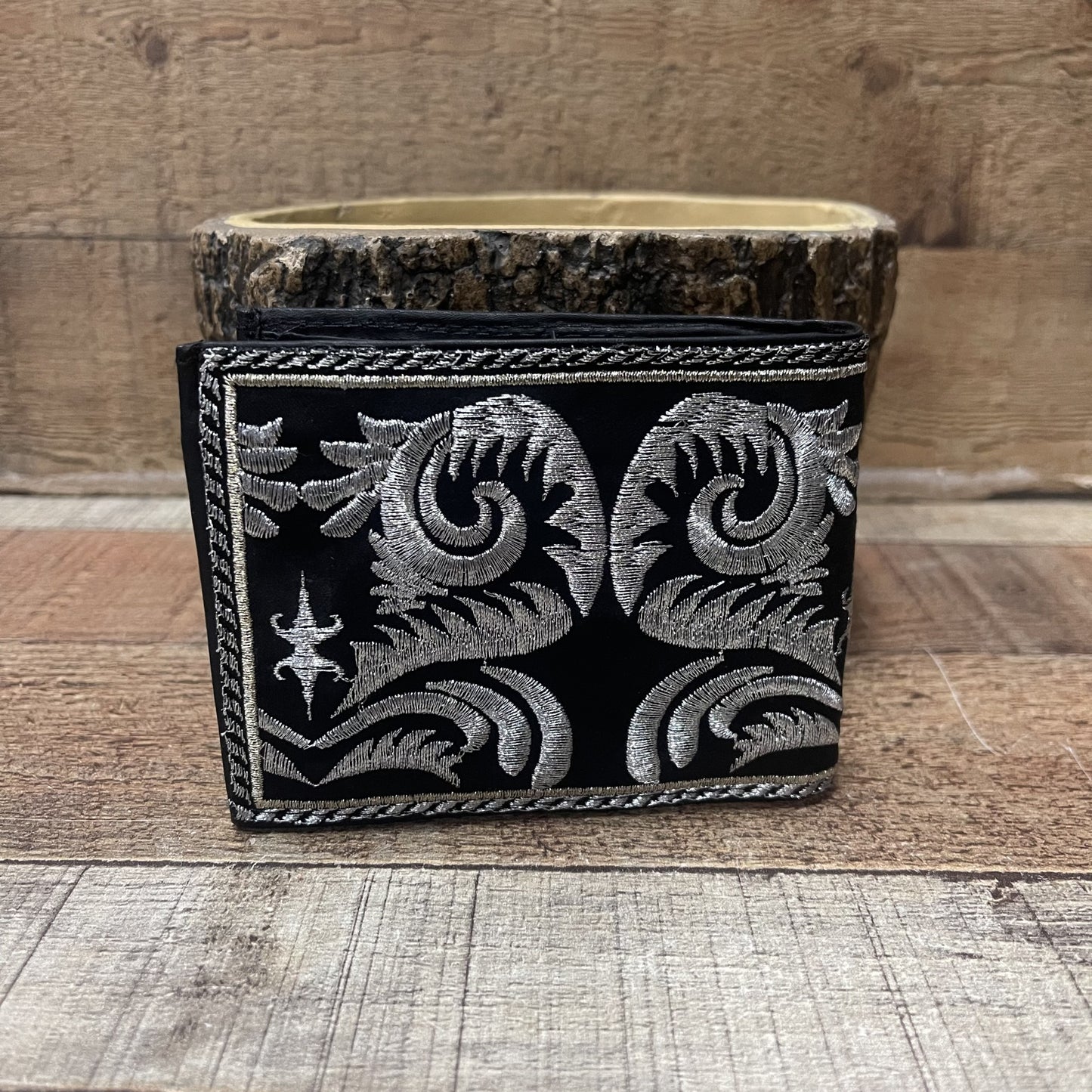 Cartera de piel artesanal para hombre Cartera San Judas