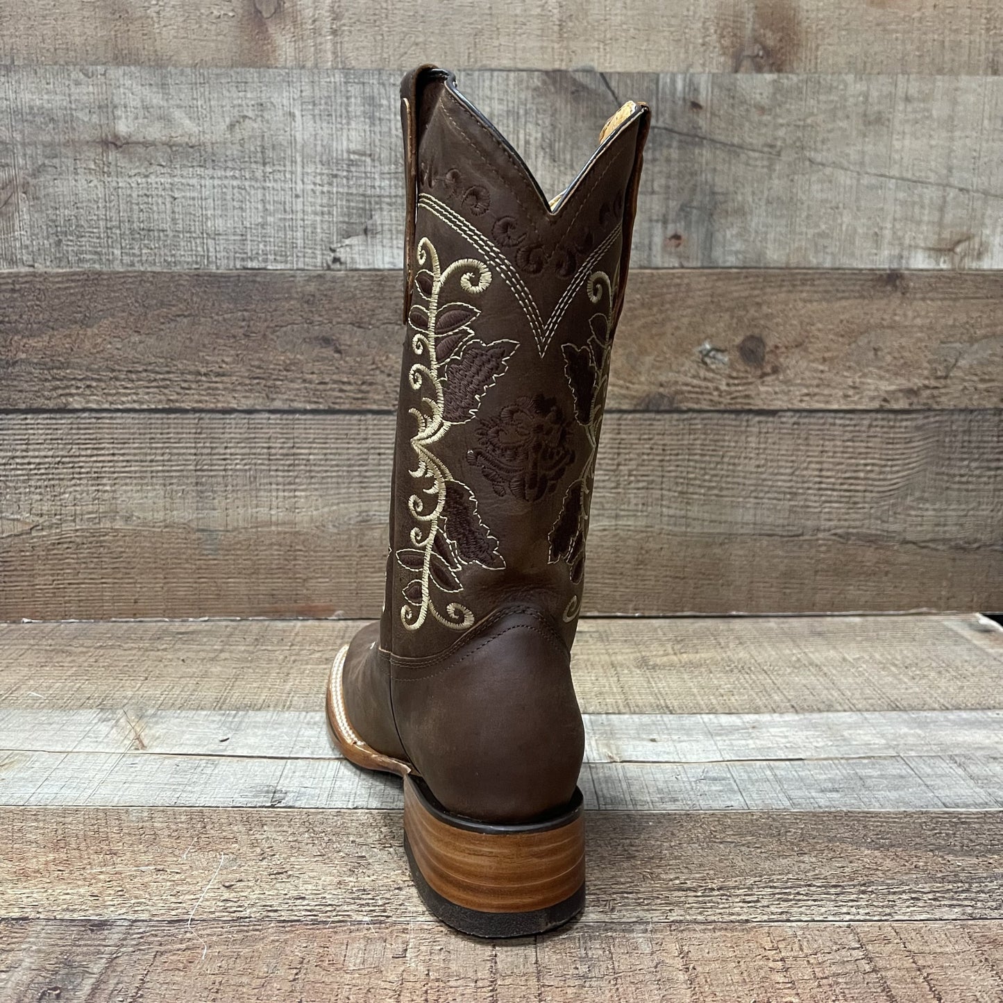 Women's Genuine Leather Cowgirl Rodeo Boots Est.719 Crazy
