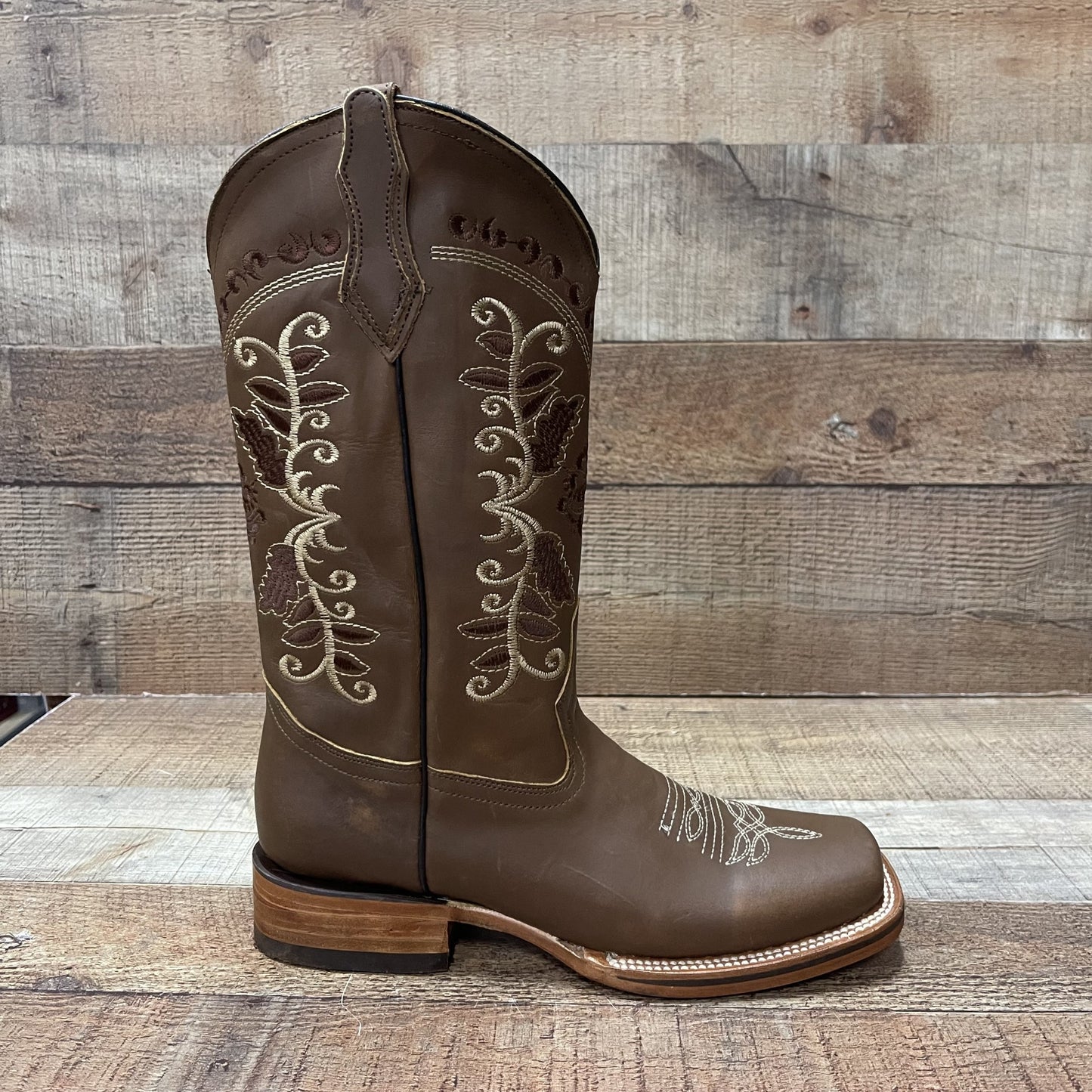 Women's Genuine Leather Cowgirl Rodeo Boots Est.719 Crazy