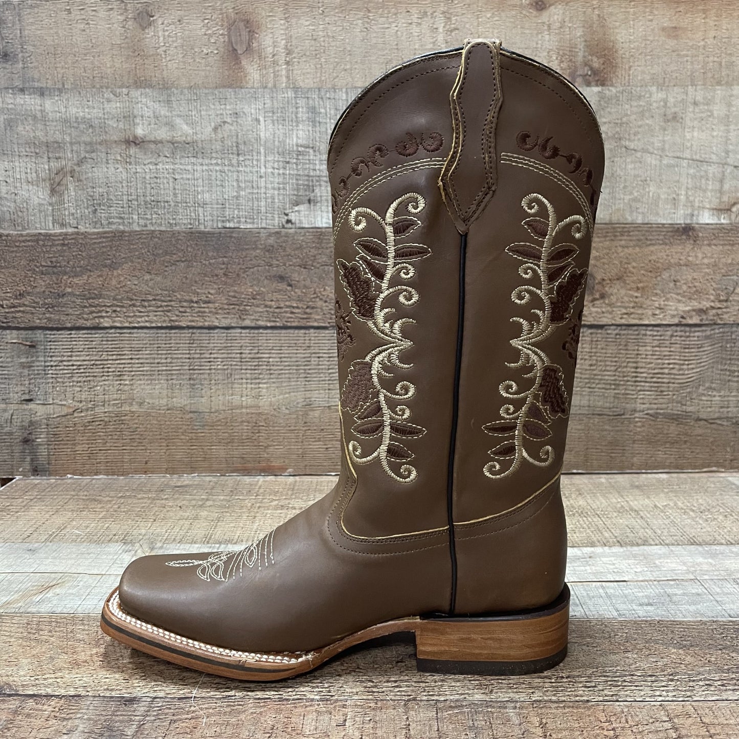 Women's Genuine Leather Cowgirl Rodeo Boots Est.719 Crazy