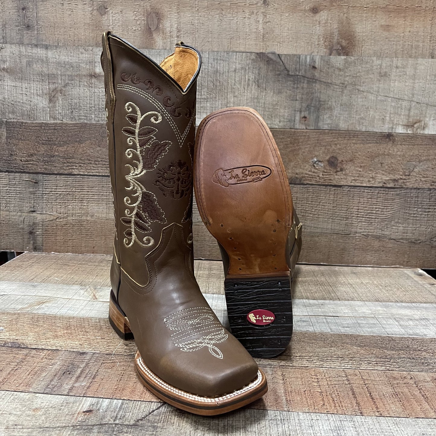 Women's Genuine Leather Cowgirl Rodeo Boots Est.719 Crazy