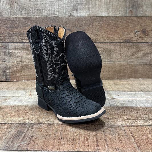 Botas de vaquero de rodeo para niño con cremallera, precio estimado: 940