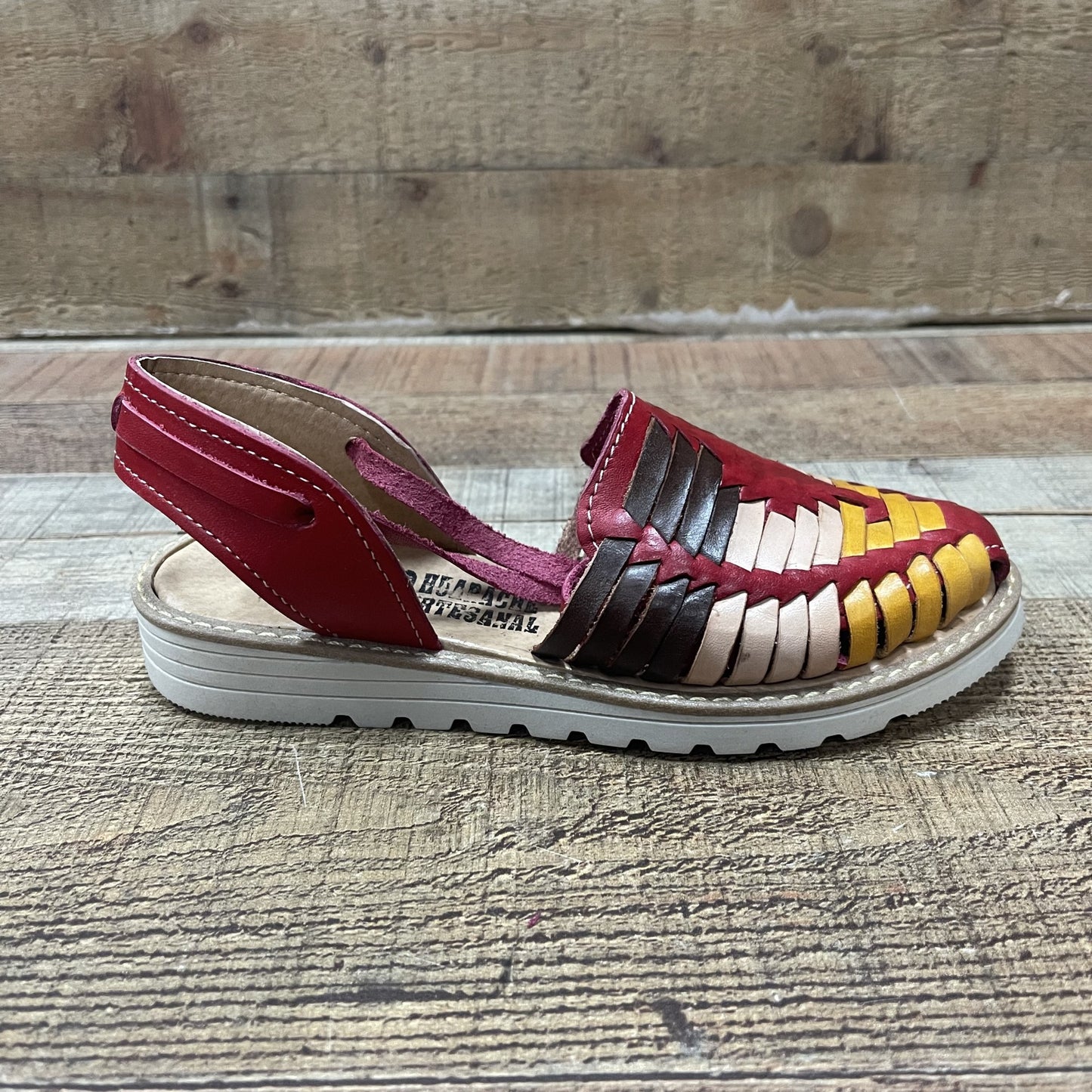 Women's Handmade Authentic Leather Lace Up Sandals Est.512 Huaraches Dama Correas