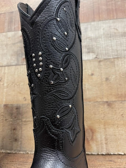Women's Western Genuine Leather Square Toe Cowgirl Boots Handmade in Mexico Est.116