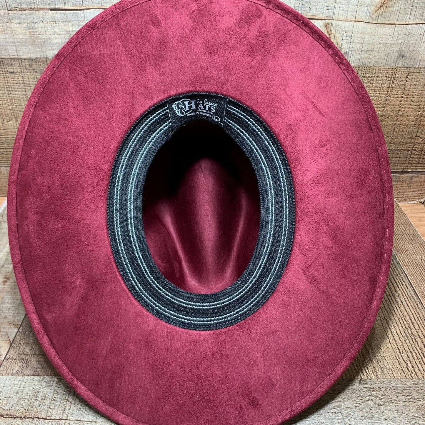 Faux Felt Western Cowboy Cowgirl Wide Indiana Hat Tall Crown Short Brim Hat Tejana Copa Alta Texana Horma Indiana